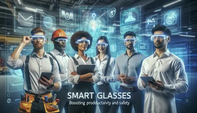 Smart Glasses Transforming the Workplace: Boosting Productivity and Safety