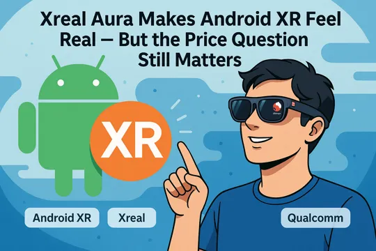 Xreal Aura Makes Android XR Feel Real — But the Price Question Still Matters