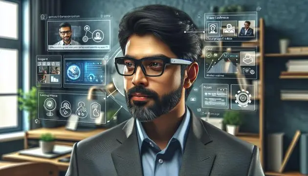 How Smart Glasses Are Used In Remote Work