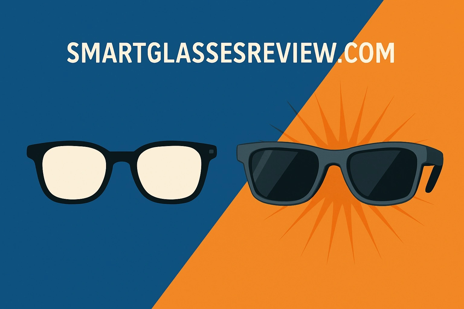 Smart glasses banner